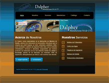 Tablet Screenshot of dalpher.com